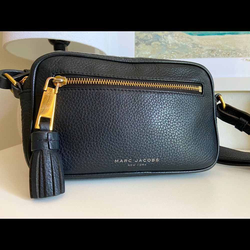 Marc Jacobs Leather Zoom Crossbody Bag